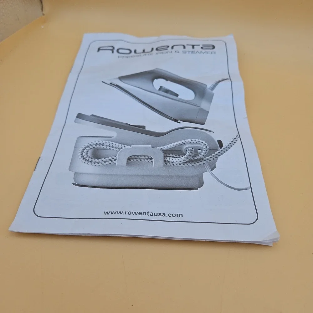 Rowenta Steamium DW9080 steam iron 1800 Watts Made In Germany Tested Works